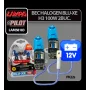 12V Blu-Xe halogen lamp - H3 - 100W - PK22s - 2 pcs