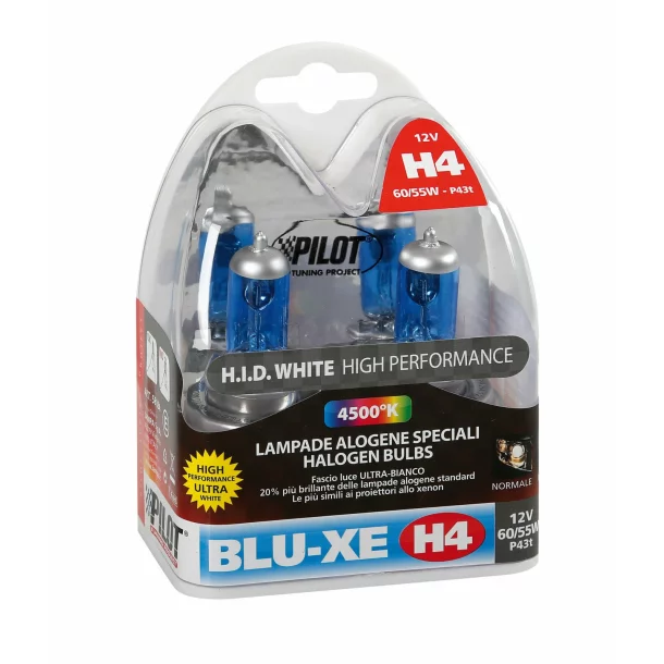 Blu-Xe halogén H4 izzó P43t 12V 60/55W 2db