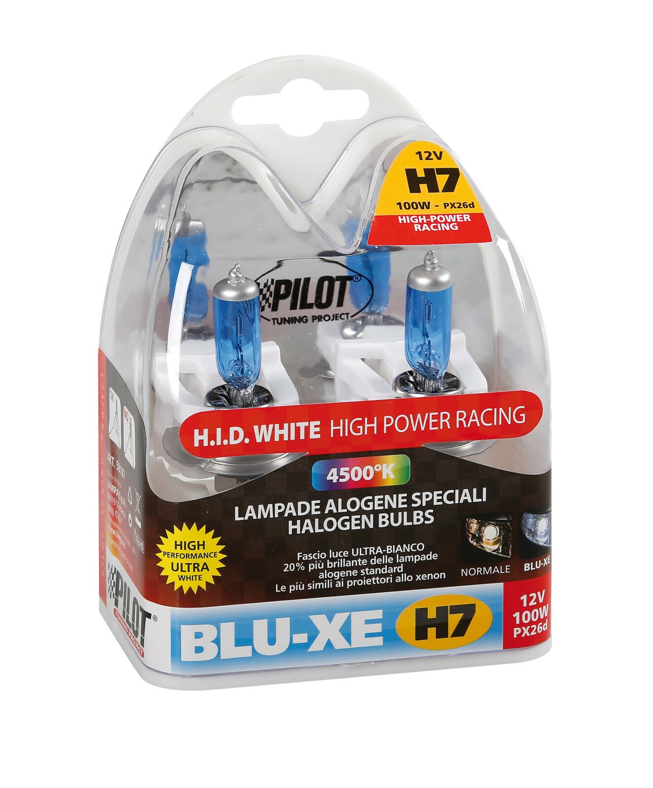 Bec halogen Blu-Xe  H7 100W PX26d 12V 2buc thumb