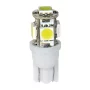 12V Hyper-Led15 - 5SMD - T10 W2,1x9,5d - 2 pcs - White