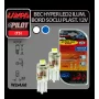 Bec Hyper-Led2 - 1SMD 12V bord soclu T5 W2x4,6d 2buc - Albas