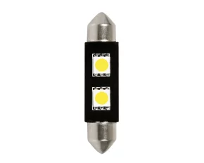 12V Hyper-Led4 - 2SMD szofita 10x42mm - SV8,5-8 - 1 db - Fehér