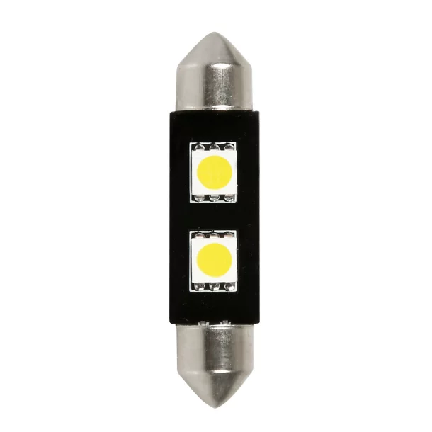 12V Hyper-Led4 - 2SMD 10x42mm - SV8,5-8 - 1 pcs - White