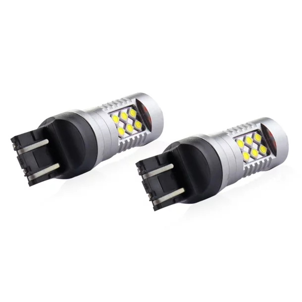2 Ampoules LED P21W 12V - 18 LEDS - BA15S - Cli - Cdiscount