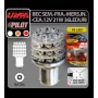 12V Multi-Led Lamp 36 Led - (P21W) - White