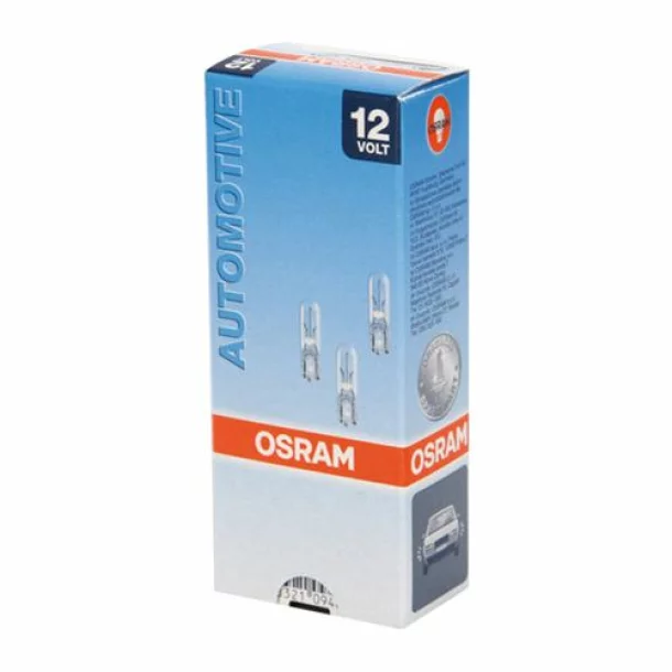 Bec Osram OL 2W 12V UF bord cap sticla W2x4,6d 1buc