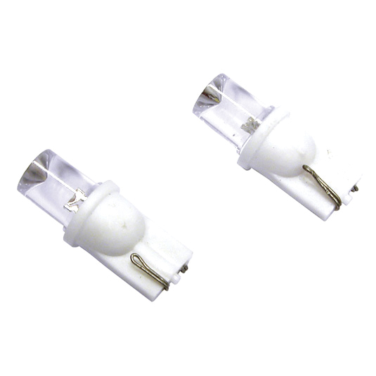 Carpoint 12V 5W T10 W2,1x9,5d műanyag foglalatos LED-égő 2db - Fehér szórt fény thumb