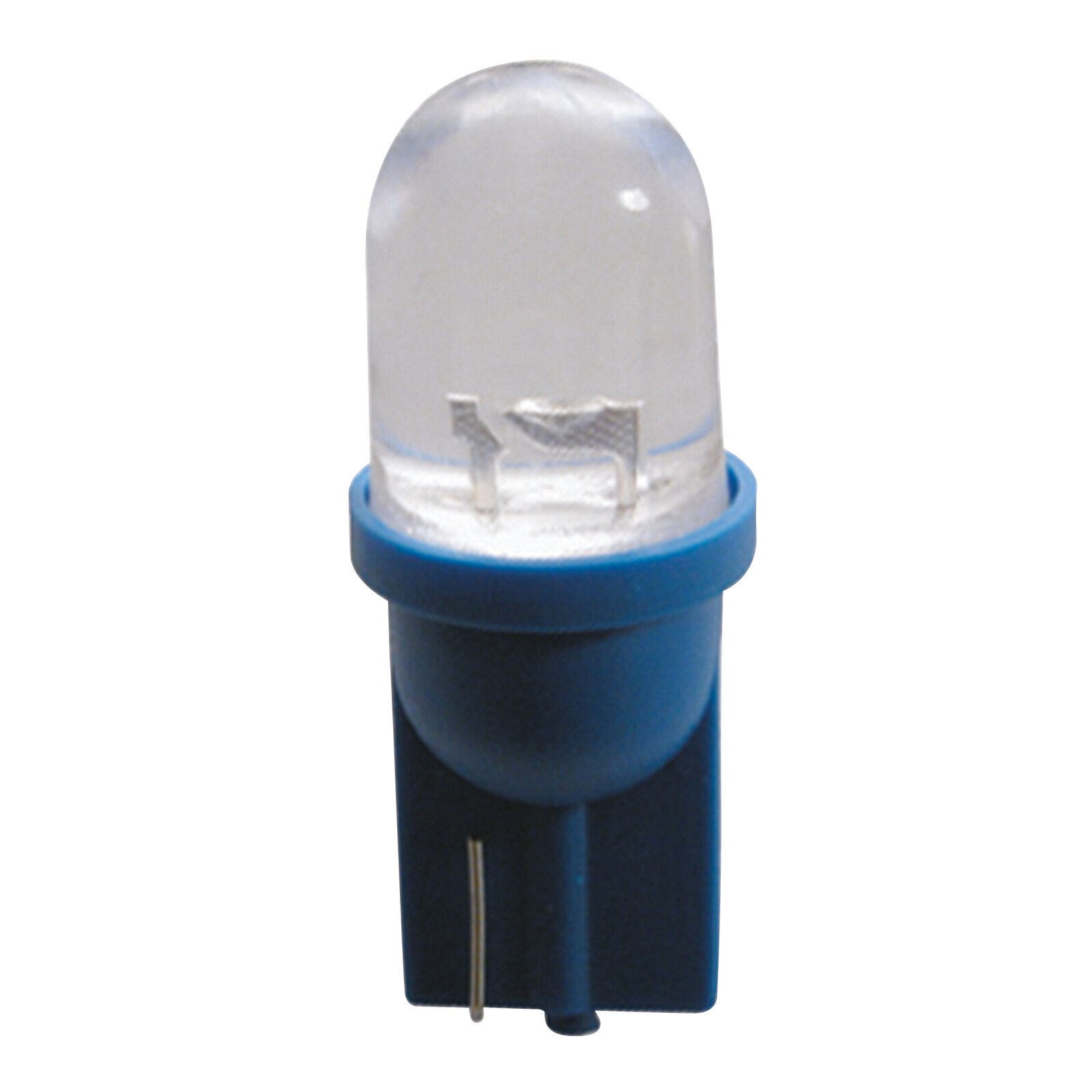 Bec tip LED 12V 5W soclu plastic T10 W2,1X9,5d 2buc Carpoint - Albastru focalizat thumb