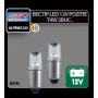 12V Micro lamp 1 Led T4W BA9s 2 pcs - Rainbow
