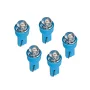 12V Cockpit colour Led 1 Led - (T5) - W2x4,6d - 5 pcs - Blue