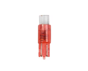 12V Cockpit colour Led 1 Led - (T5) - W2x4,6d - 5 pcs - Red