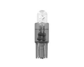 Bec tip LED 12V soclu plastic T5 W2x4,6d 2buc - Alb