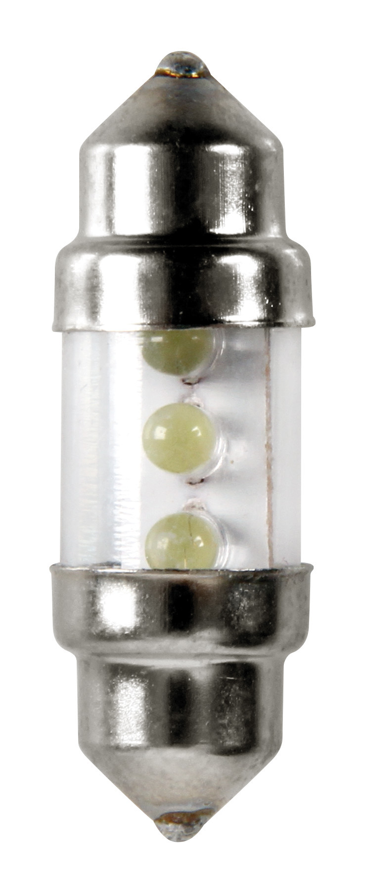 12V Festoon lamp 3 Led - 10x31 mm - SV8,5-8 - 2 pcs - Rainbow thumb