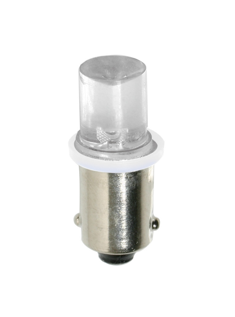 24V Micro lamp 1 Led - (T4W) - BA9s - 2 pcs - D/Blister - White thumb