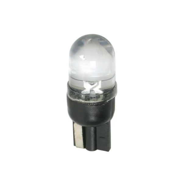Bec tip LED 24V poz semn bord soclu pl W5W W2,1x9,5d 2buc - Rosu