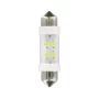 24V Festoon lamp 4 Led - 11x38 mm - SV8,5-8 - 2 pcs - White