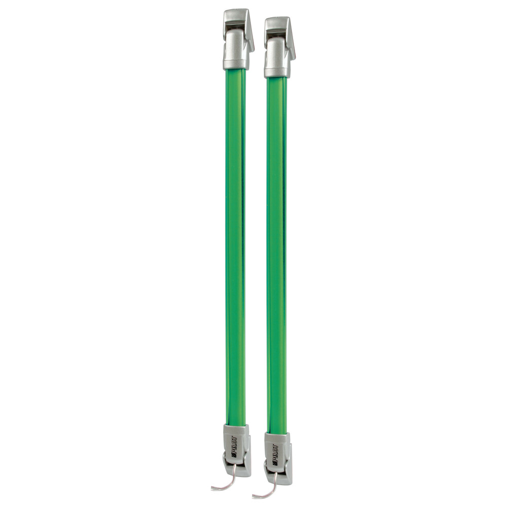 Benzi luminoase El-Stripe 2buc 12V - 21cm - Verde thumb