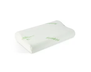 Bewello - Pernă cu memorie, poliester-bambus - 50 x 30 x 10 cm