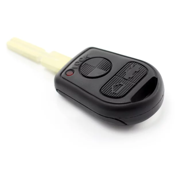 BMW - carcasa cheie cu 3 butoane și lama 4 piste (model nou) - CARGUARD