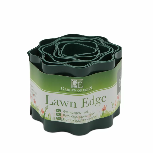 Lawn edge - 6 m - green