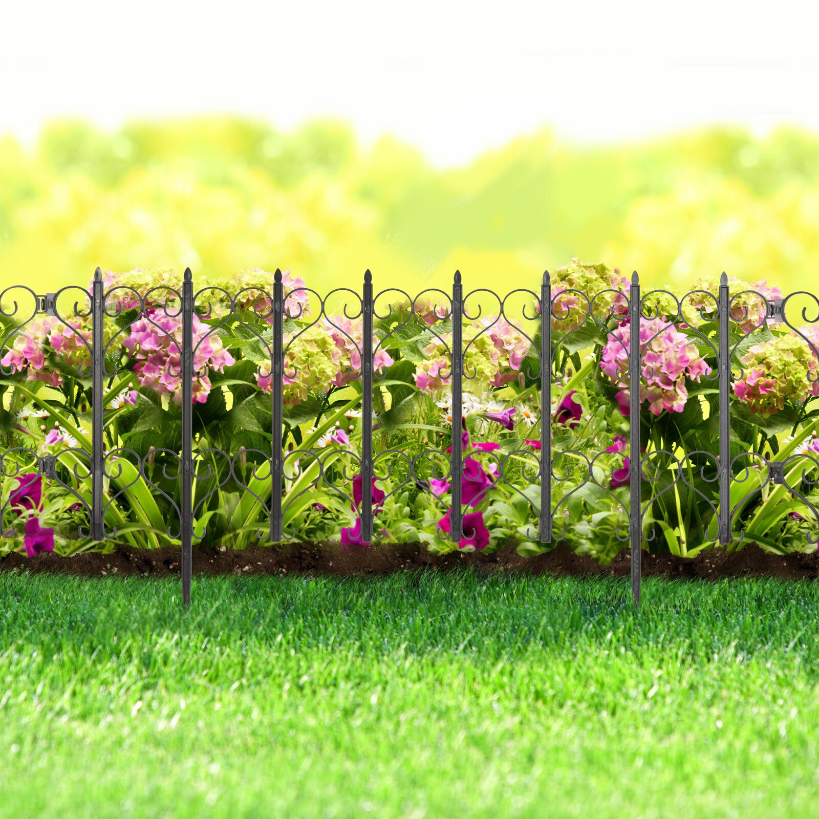 Flower bed border / fence thumb