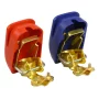 Carpoint battery terminal with quick coupling 800W 2pcs - Red/Blue