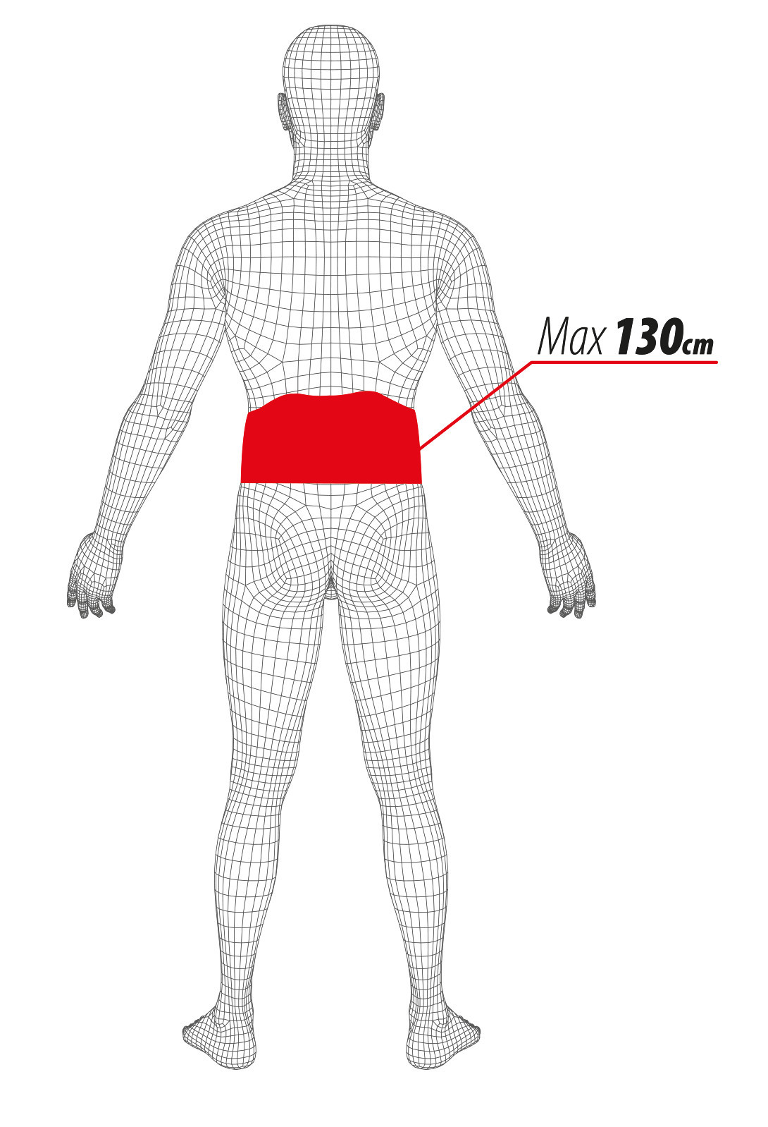 T-Maxter lumbar protection belt for bikers thumb