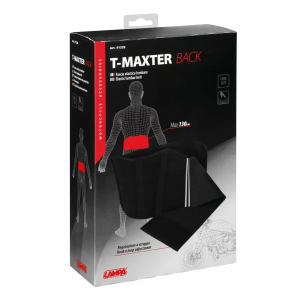 T-Maxter lumbar protection belt for bikers