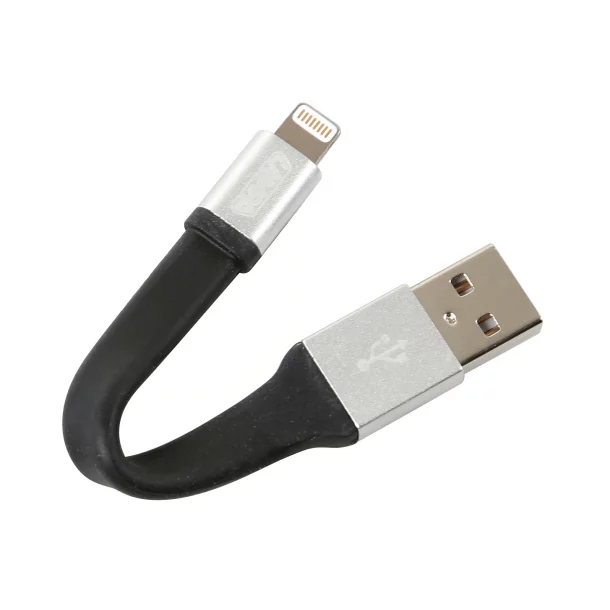 Kulcstartó 10cm-es kábellel - USB-röl - Apple Lightning-re