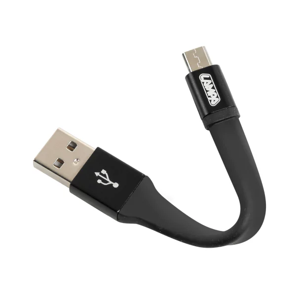 Kulcstartó 10cm-es kábellel - USB-röl - micro USB-re