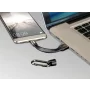 Key chain with Usb &gt; Usb Type-C - 10 cm