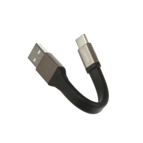 Breloc chei cu cablu 10cm - USB la USB tip C