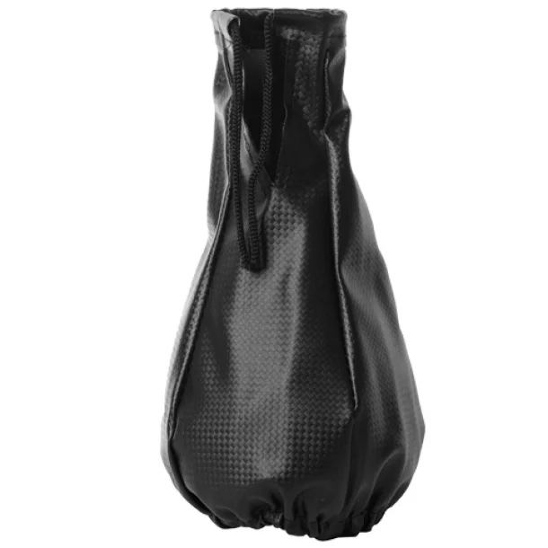 Gear shift lever boot with cord 4Cars - Black/Carbon