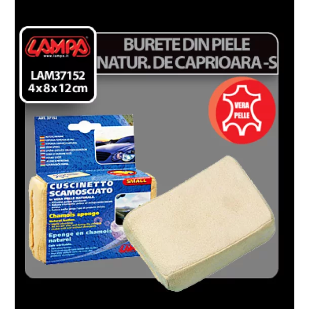 Burete cu piele naturala de caprioara - S