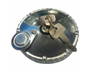 Kamar Chromed metal Tank-Lock with keys - Ø 80mm