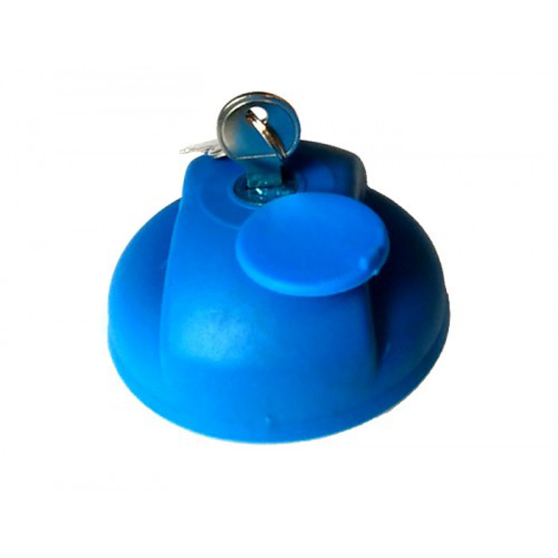 Kamar blue plastic AdBlue Tank-Lock with keys - Ø 60mm thumb