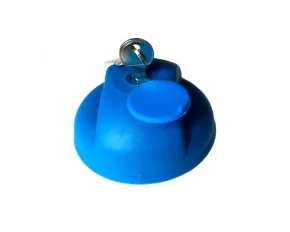 Kamar blue plastic AdBlue Tank-Lock with keys - Ø 60mm