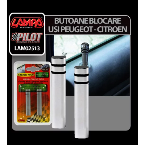Butoane blocare usi Peugeot 106,205,309 - Citroen Saxo