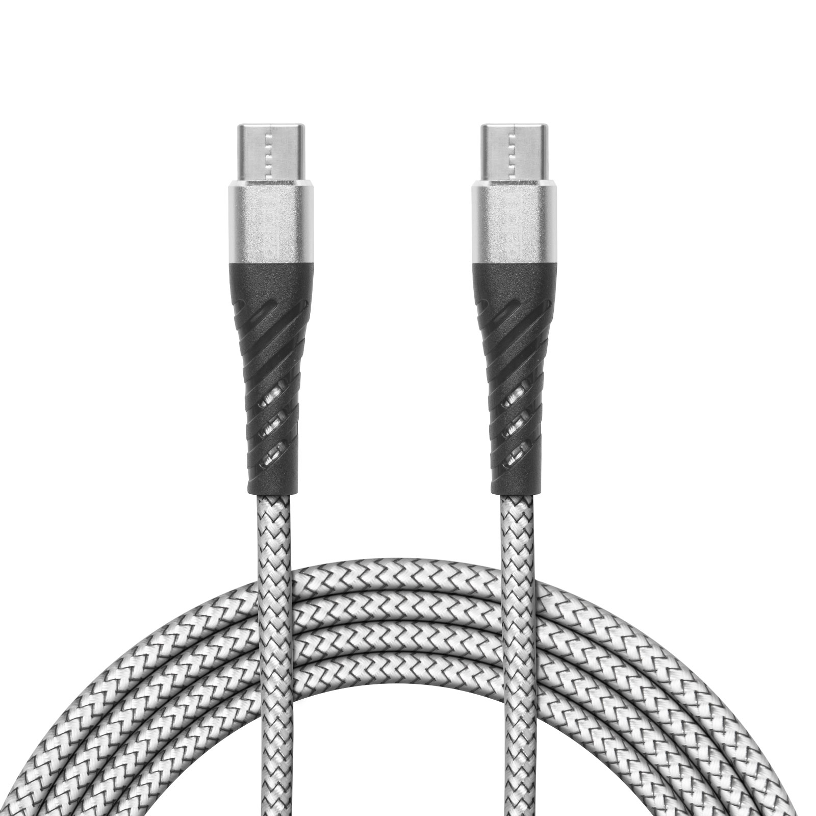 Cablu de date - Type-C - Type-C, alb - 1 m thumb