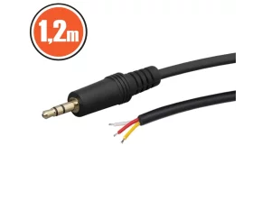 Cablu JACK3,5 stereo JACK fisa1,2 m