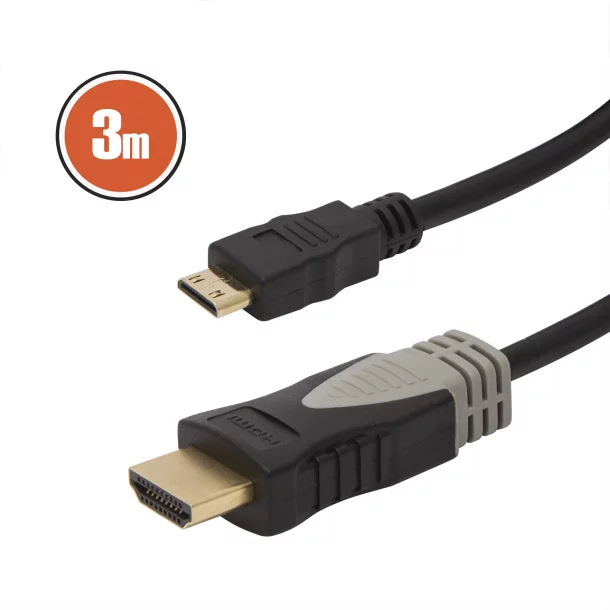 Mini HDMI cable • 3 m