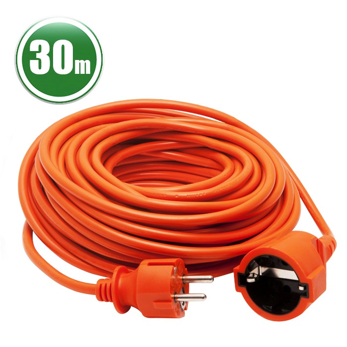 Cablu prelungitor, 3 x 1,0 mm², 30 m thumb