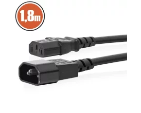 Cablu pt. UPS, sau pt. prelungirea  cablului de reţea - 1,8 m