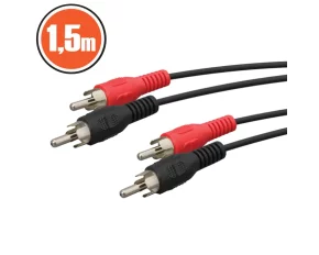 Cablu RCAfisa 2 x RCA-fisa 2 x RCA1,5 m