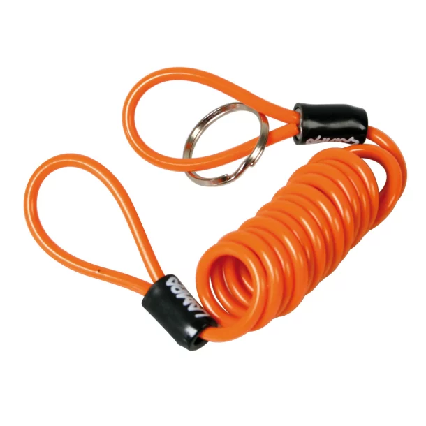 Reminder, steel spiral cable - Amber