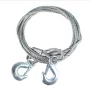 Steel towing rope without plastic coating Ø 8mm - 3,5m - 5000kg