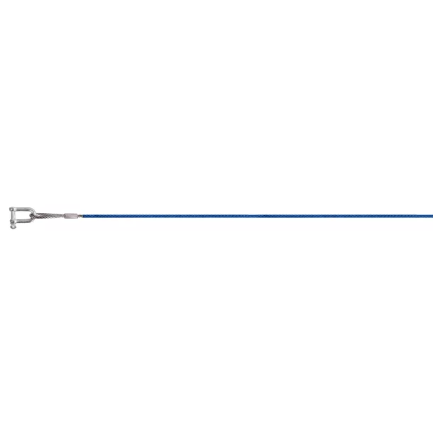 Steel towing rope Ø 6mm - 3,5m - 3000kg