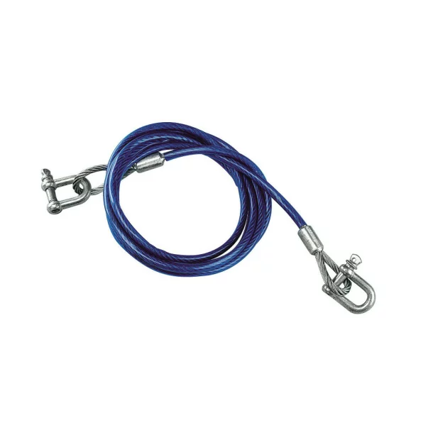 Steel towing rope Ø 8mm - 3,5m - 5000kg