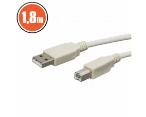 Cablu USB 2.0 fisa A - fisa B1,8 m