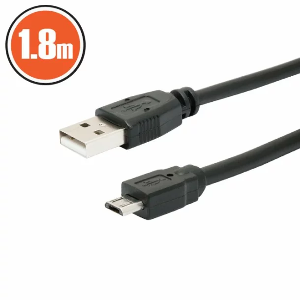 Cablu USB 2.0fisa A - fisa B (micro)1,8 m